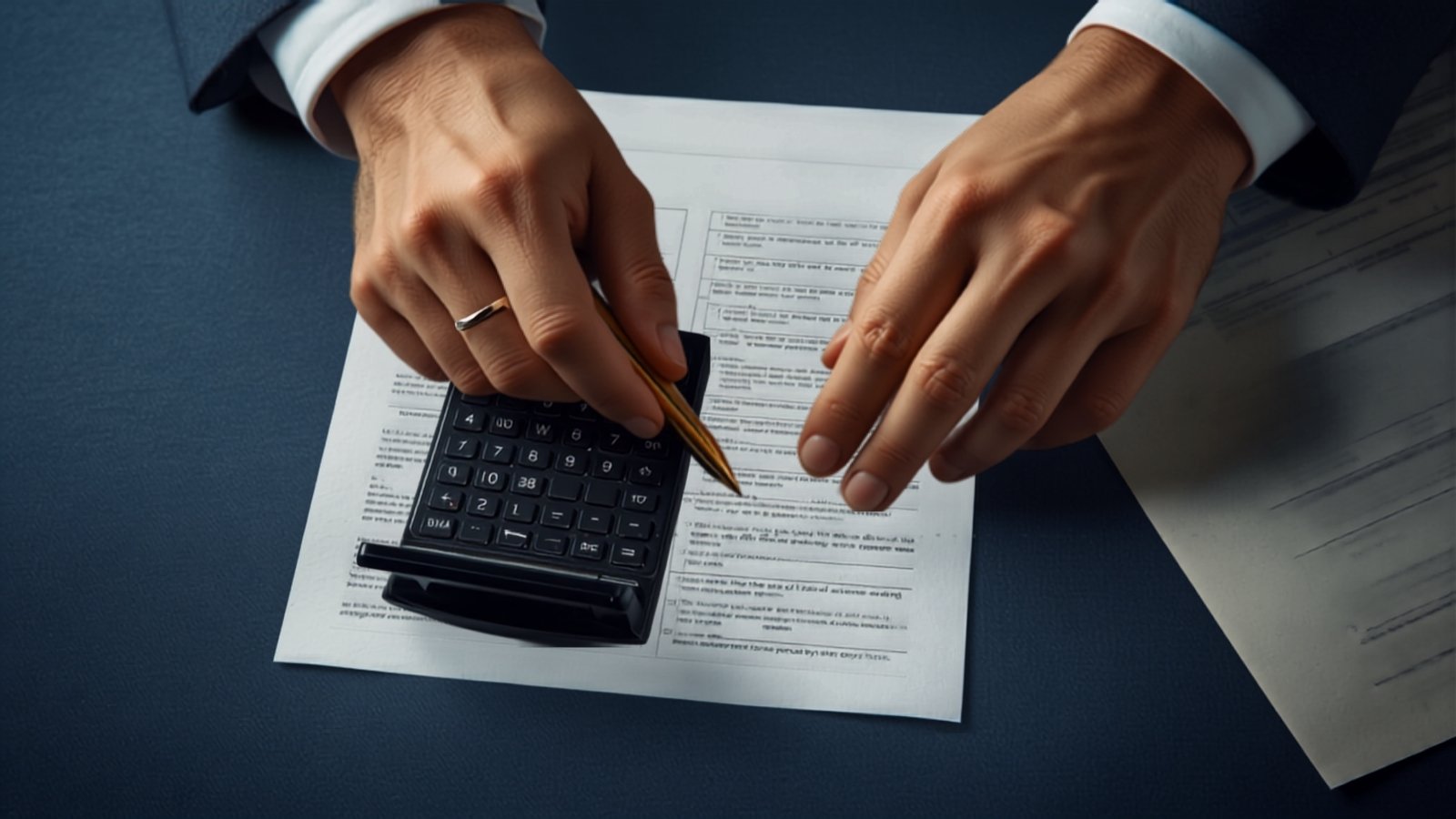 Asesor fiscal revisando impuestos en Alicante